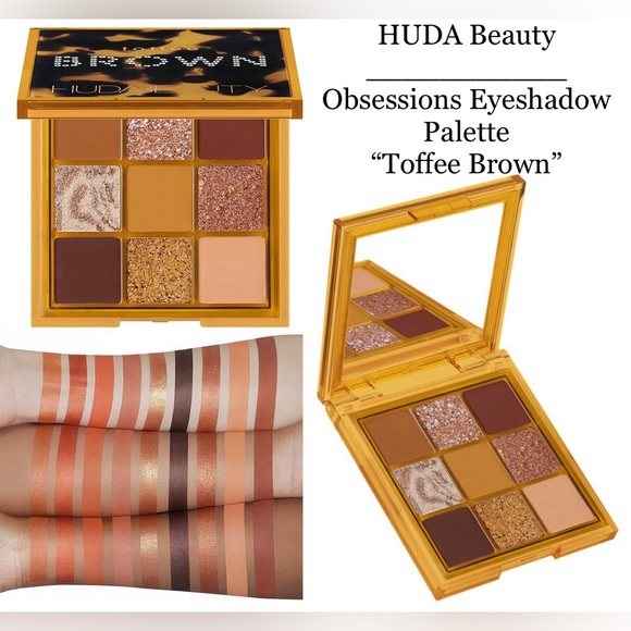HUDA BEAUTY Makeup Huda Beauty Obsessions Eyeshadow Palette Toffee
